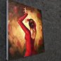 Fiery dance 20x24 in. stretched Oil Painting Canvas Art Wall Decor modern17D