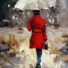 Shopping Girl 20x24 in. stretched Oil Painting Canvas Art Wall Decor modern020 Shopping Girl 20x24 in. stretched Oil Painting Canvas Art Wall Decor modern020
