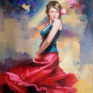Dance 20x24 in. stretched Oil Painting Canvas Art Wall Decor modern02D