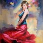 Dance 20x24 in. stretched Oil Painting Canvas Art Wall Decor modern02D