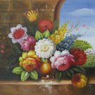 Tradtional flower 20x24 in. stretched Oil Painting Canvas Art Wall Decor modern101