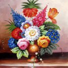 Tradtional flower 20x24 in. stretched Oil Painting Canvas Art Wall Decor modern105