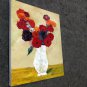 Vase Flower 20x24 in. stretched Oil Painting Canvas Art Wall Decor modern201