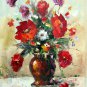 Vase Flower 20x24 in. stretched Oil Painting Canvas Art Wall Decor modern203