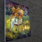 Vase Flower 20x24 in. stretched Oil Painting Canvas Art Wall Decor modern208