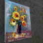 Vase Flower 20x24 in. stretched Oil Painting Canvas Art Wall Decor modern224