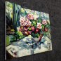 Vase Flower 20x24 in. stretched Oil Painting Canvas Art Wall Decor modern229