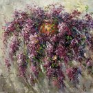 Chlorophytum 20x24 in. stretched Oil Painting Canvas Art Wall Decor modern001