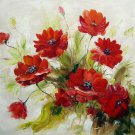 Vase Flower 20x24 in. stretched Oil Painting Canvas Art Wall Decor modern308