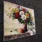 Vase Flower 20x24 in. stretched Oil Painting Canvas Art Wall Decor modern331