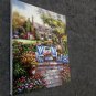 Garden 20x24 in. stretched Oil Painting Canvas Art Wall Decor modern102