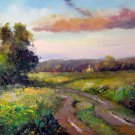 Country 20x24 in. stretched Oil Painting Canvas Art Wall Decor modern604