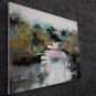 Waterside 20x24 in. stretched Oil Painting Canvas Art Wall Decor modern306