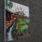 Waterside 20x24 in. stretched Oil Painting Canvas Art Wall Decor modern310