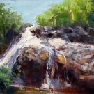 Brook 20x24 in. stretched Oil Painting Canvas Art Wall Decor modern006