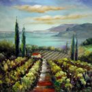 Provence 20x24 in. stretched Oil Painting Canvas Art Wall Decor modern101