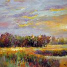 Sunset glow 20x24 in. stretched Oil Painting Canvas Art Wall Decor modern007 Sunset glow 20x24 in. stretched Oil Painting Canvas Art Wall Decor modern007