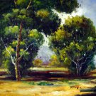 Tree 20x24 in. stretched Oil Painting Canvas Art Wall Decor modern305