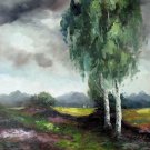 Tree 20x24 in. stretched Oil Painting Canvas Art Wall Decor modern306