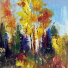 Tree 20x24 in. stretched Oil Painting Canvas Art Wall Decor modern311