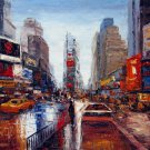 Time Square 20x24 in. stretched Oil Painting Canvas Art Wall Decor modern101 Time Square 20x24 in. stretched Oil Painting Canvas Art Wall Decor modern101