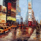 Time Square 20x24 in. stretched Oil Painting Canvas Art Wall Decor modern103 Time Square 20x24 in. stretched Oil Painting Canvas Art Wall Decor modern103
