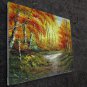 Trees 20x24 in. stretched Oil Painting Canvas Art Wall Decor modern603