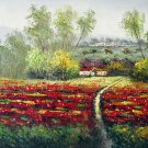 Tuscany 20x24 in. stretched Oil Painting Canvas Art Wall Decor modern005
