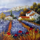 Tuscany 20x24 in. stretched Oil Painting Canvas Art Wall Decor modern018