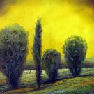 Tuscany 20x24 in. stretched Oil Painting Canvas Art Wall Decor modern023