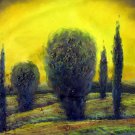 Tuscany 20x24 in. stretched Oil Painting Canvas Art Wall Decor modern024