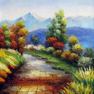 Tuscany 20x24 in. stretched Oil Painting Canvas Art Wall Decor modern026