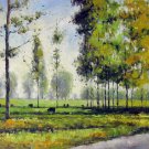Country 20x24 in. stretched Oil Painting Canvas Art Wall Decor modern307