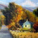 House 20x24 in. stretched Oil Painting Canvas Art Wall Decor modern406 House 20x24 in. stretched Oil Painting Canvas Art Wall Decor modern406