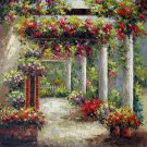 Mediterranean 20x24 in. stretched Oil Painting Canvas Art Wall Decor modern087