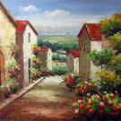 Mediterranean 20x24 in. stretched Oil Painting Canvas Art Wall Decor modern95D