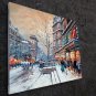 Paris 20x24 in. stretched Oil Painting Canvas Art Wall Decor modern135