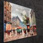 Paris 20x24 in. stretched Oil Painting Canvas Art Wall Decor modern142