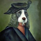 Poncelet 20x24 in. stretched Oil Painting Canvas Art Wall Decor modern07D