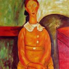 Rep. Amedeo Modigliani 20x24 in. stretched Oil Painting Canvas Art Wall Decor modern05D