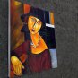 Rep. Amedeo Modigliani 20x24 in. stretched Oil Painting Canvas Art Wall Decor modern013