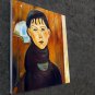 Rep. Amedeo Modigliani 20x24 in. stretched Oil Painting Canvas Art Wall Decor modern015