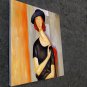 Rep. Amedeo Modigliani 20x24 in. stretched Oil Painting Canvas Art Wall Decor modern020