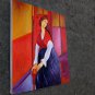 Rep. Amedeo Modigliani 20x24 in. stretched Oil Painting Canvas Art Wall Decor modern022