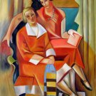 Rep. Andre Lhote 20x24 in. stretched Oil Painting Canvas Art Wall Decor modern002
