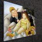 Rep. Fernando Botero 20x24 in. stretched Oil Painting Canvas Art Wall Decor modern133