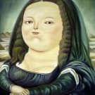 Rep. Fernando Botero 20x24 in. stretched Oil Painting Canvas Art Wall Decor modern163