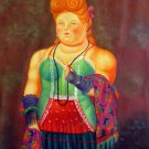 Rep. Fernando Botero 20x24 in. stretched Oil Painting Canvas Art Wall Decor modern76D