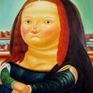 Rep. Fernando Botero 20x24 in. stretched Oil Painting Canvas Art Wall Decor modern177