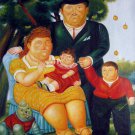 Rep. Fernando Botero 20x24 in. stretched Oil Painting Canvas Art Wall Decor modern79D